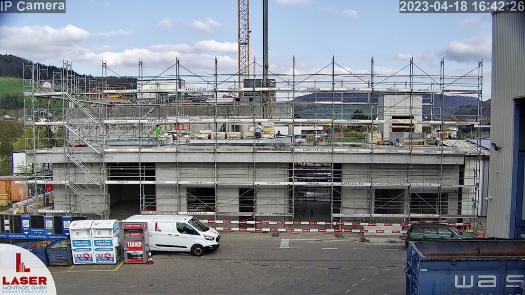 1. Tag Projekt Sissach Laser Montage GmbH